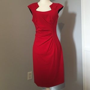 Beautiful red Calvin Klein dress